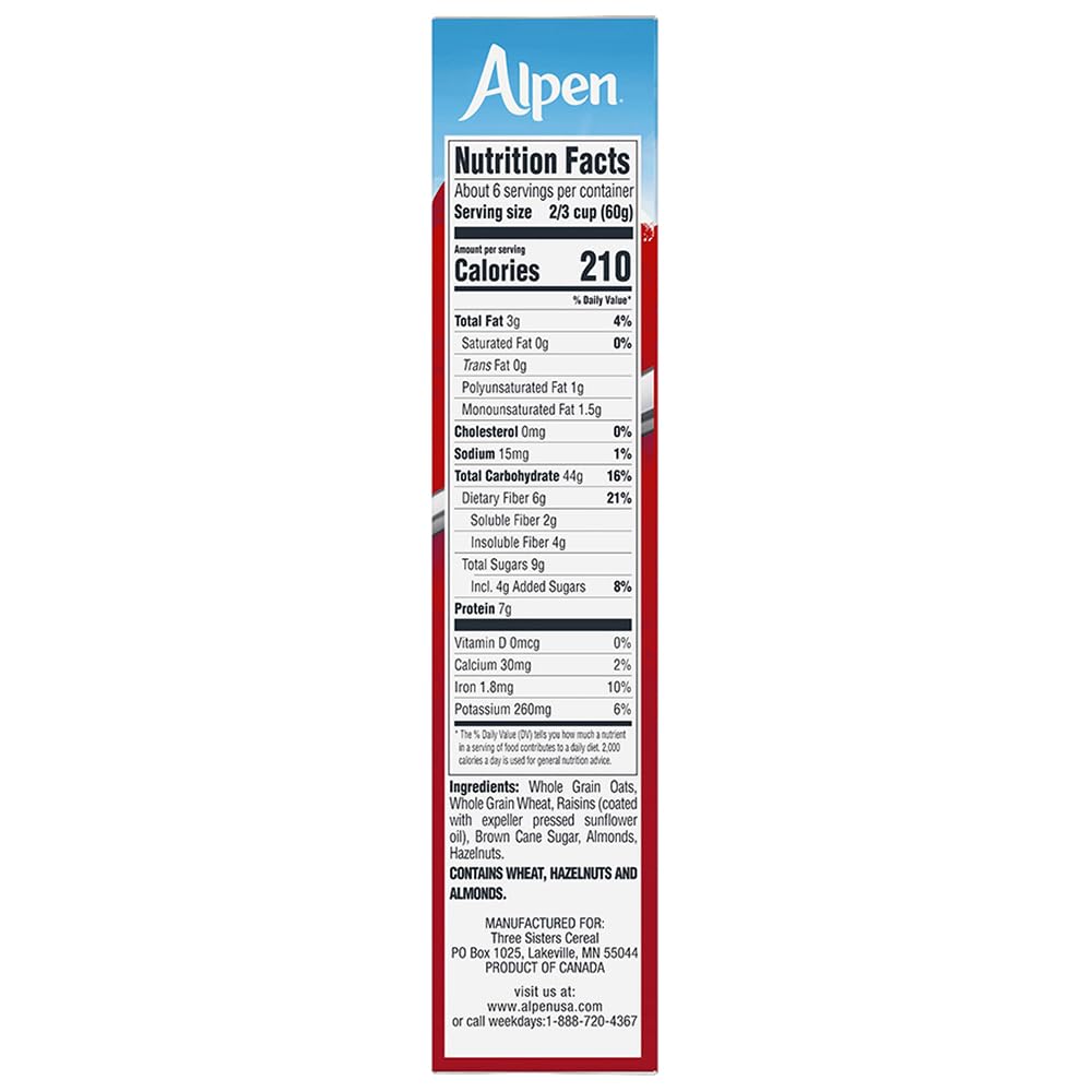 Morning kitchen scene with Alpen muesli portraying convenient, wholesome start