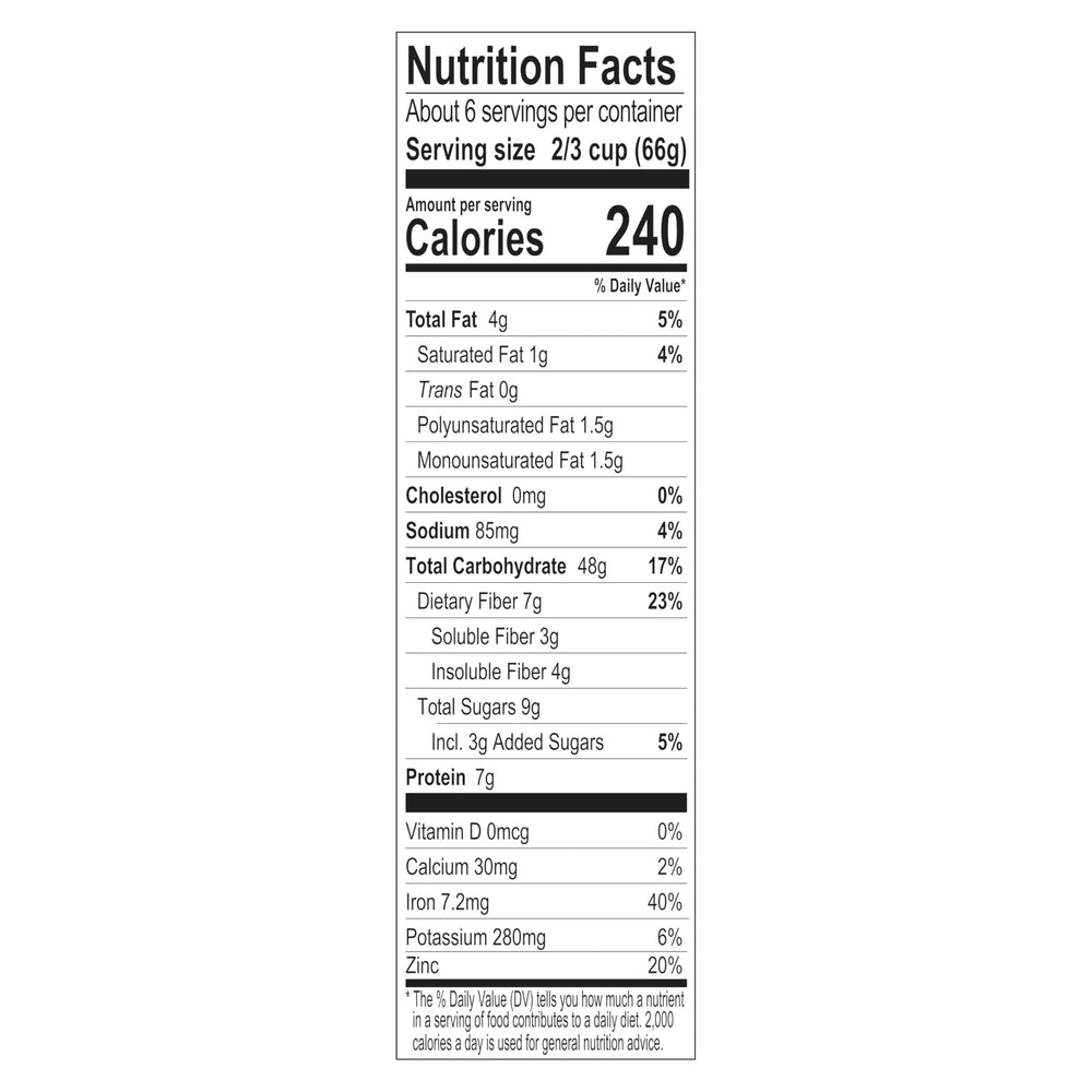 Close-up of Alpen muesli granules highlighting nuts and oats for crunch