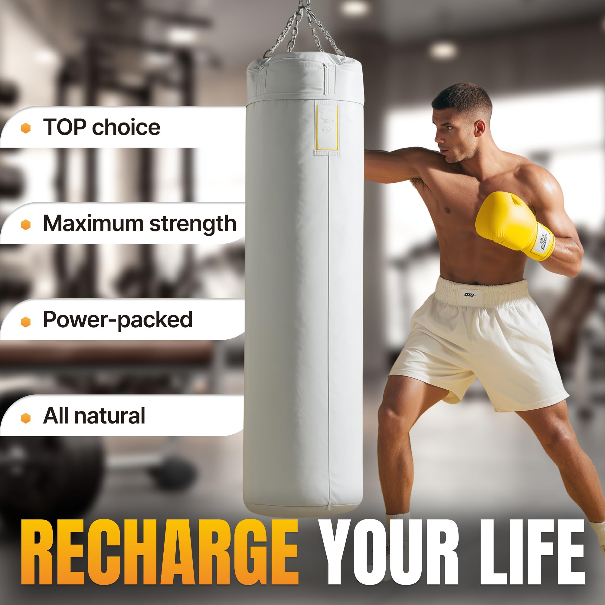 Alpha Performance sachet beside smartphone illustrating compact travel size