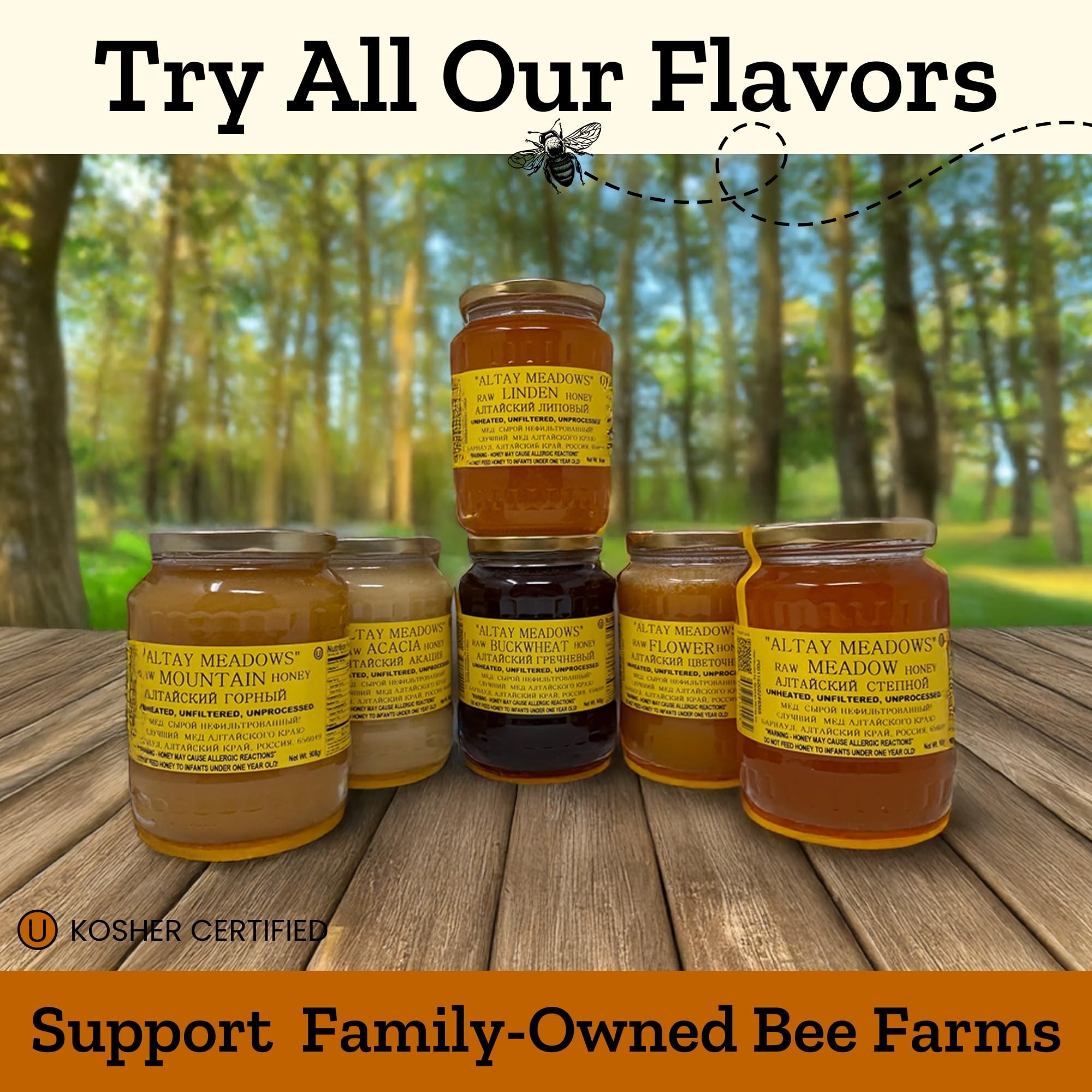 Altay Meadows honey stirred into tea for flavor enhancement and natural sweetening benefit