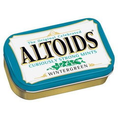 Altoids pile of mints illustrating supply and strong flavor benefit