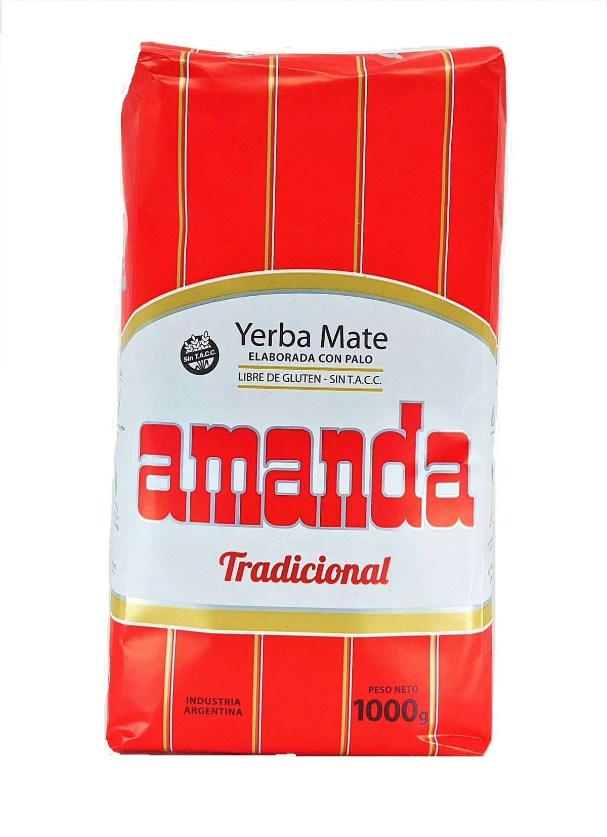 Amanda front packaging 2.2 lb showing brand and origin for authentic mate