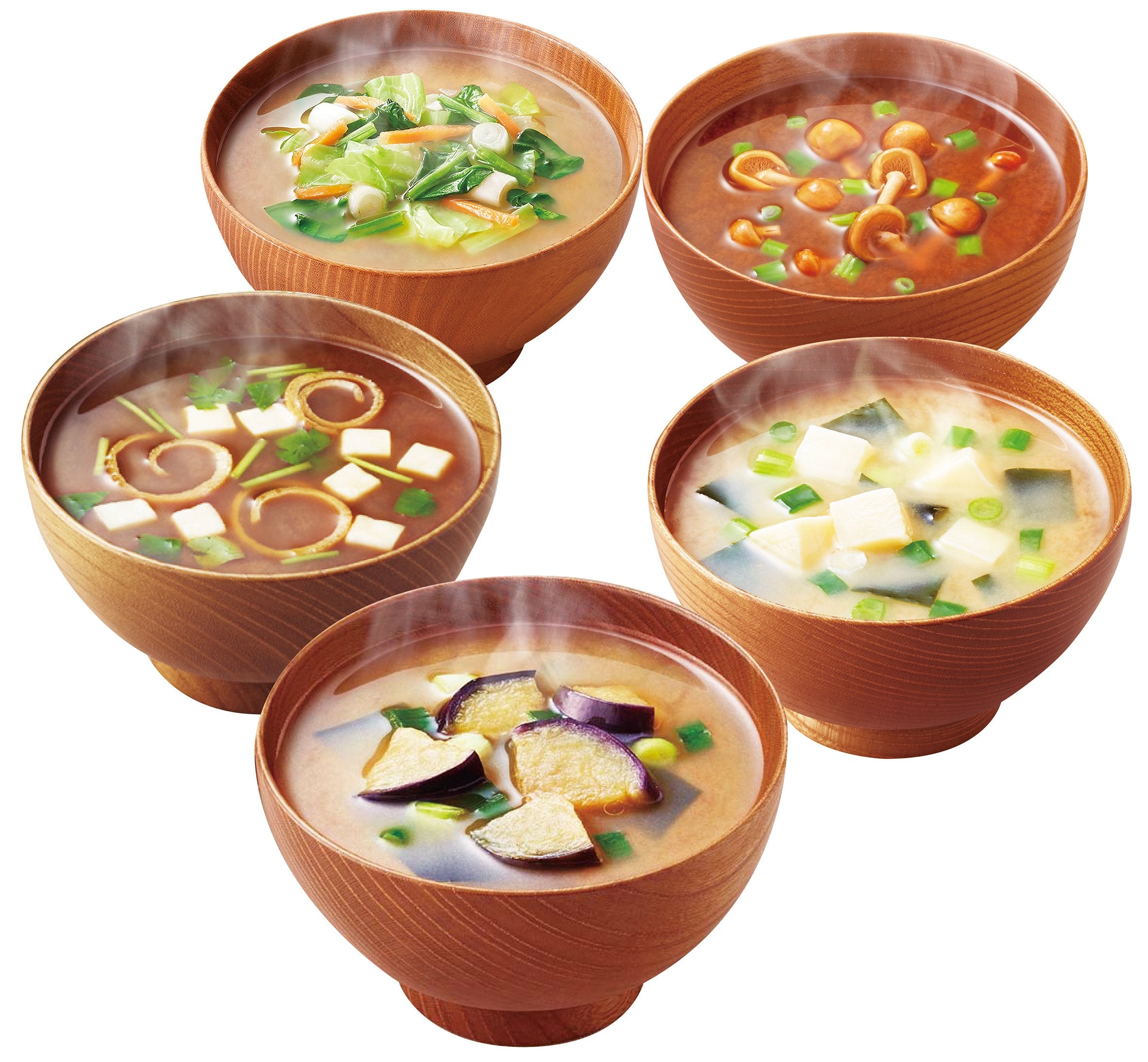 Amano miso soup packed in a lunchbox illustrating portability and meal pairing