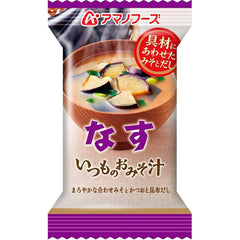 Open Amano sachet with freeze-dried tofu and seaweed visible for easy prep
