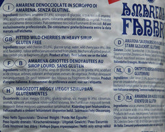 Amarena Fabbri close-up of cherry texture highlighting syrupy sheen and flavor