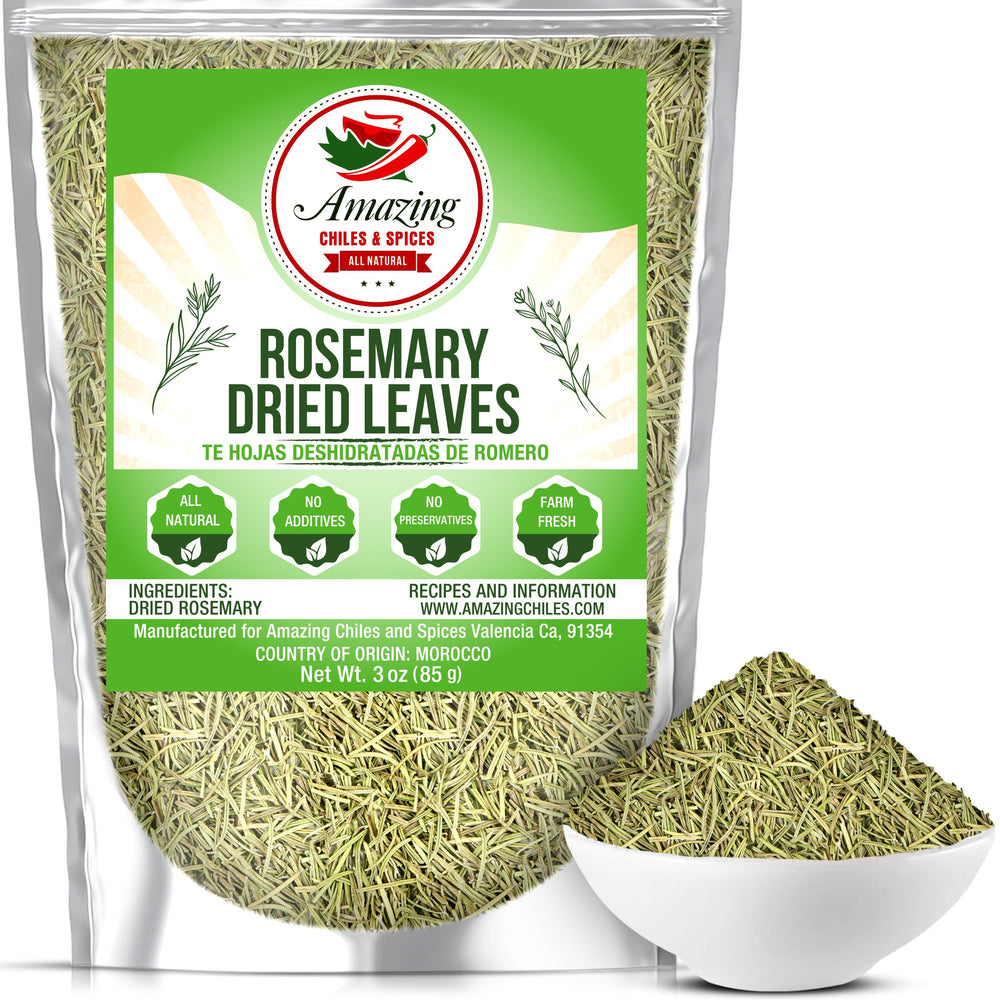 Amazing Chiles & Spices open pouch with spoon illustrating easy measuring and fresh storage