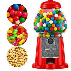 American Gumball Company front view showing red metal finish and clear globe for visual appeal