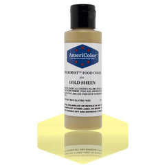 AmeriColor Amerimist front packaging showing gold sheen and flip-top for easy use