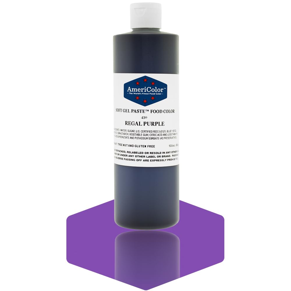 AmeriColor Regal Purple front label showing product name and bottle
