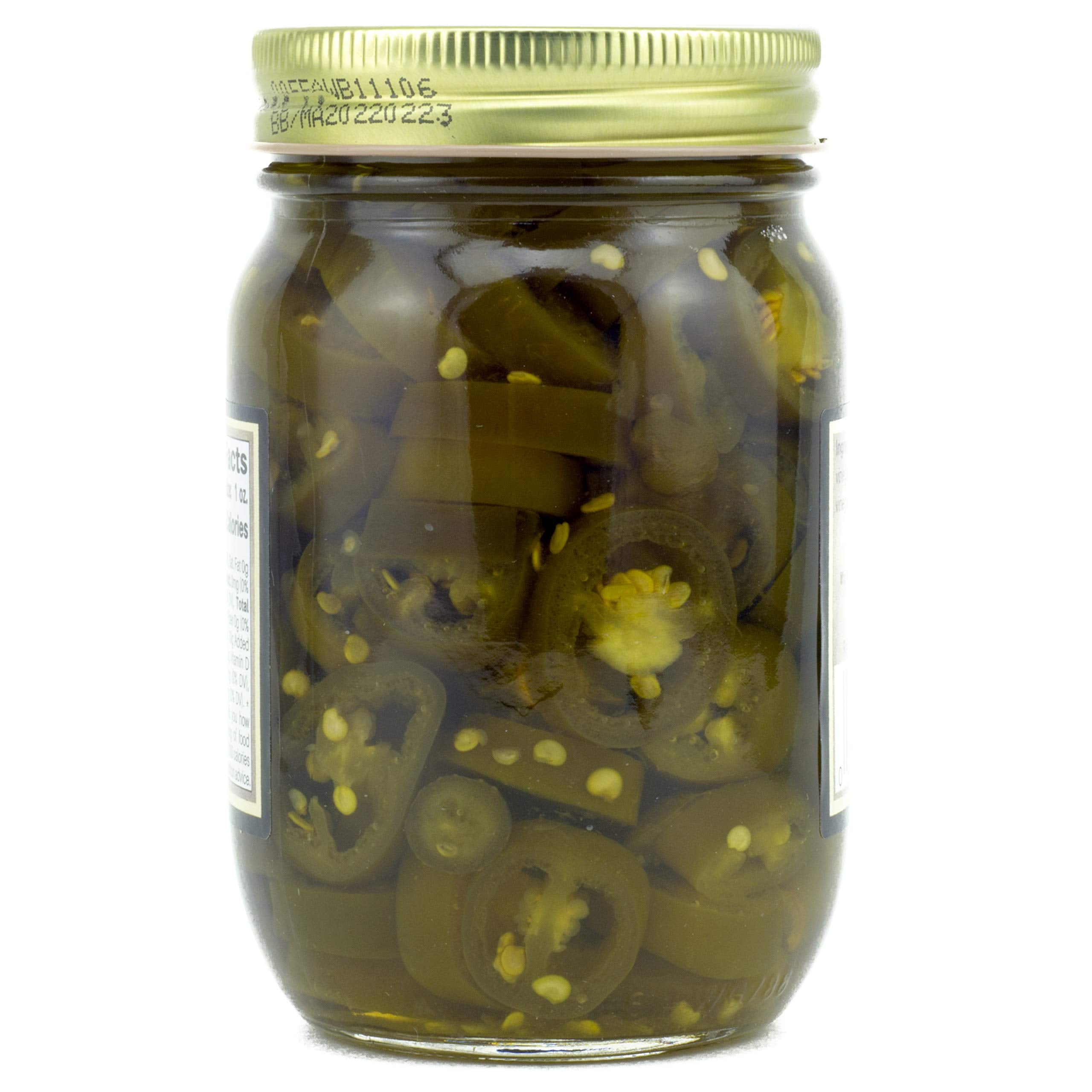 Amish Wedding candied jalapeños on a cheese board adding sweet-spicy contrast