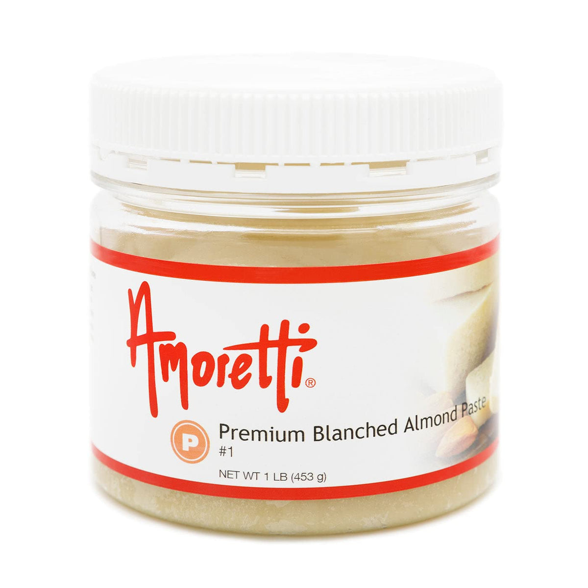 Amoretti front packaging showing product and clear branding for reliable baking