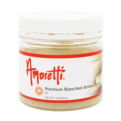 Amoretti front packaging showing product and clear branding for reliable baking