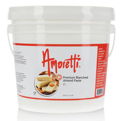 Amoretti nutrition label detail highlighting ingredients and kosher certification