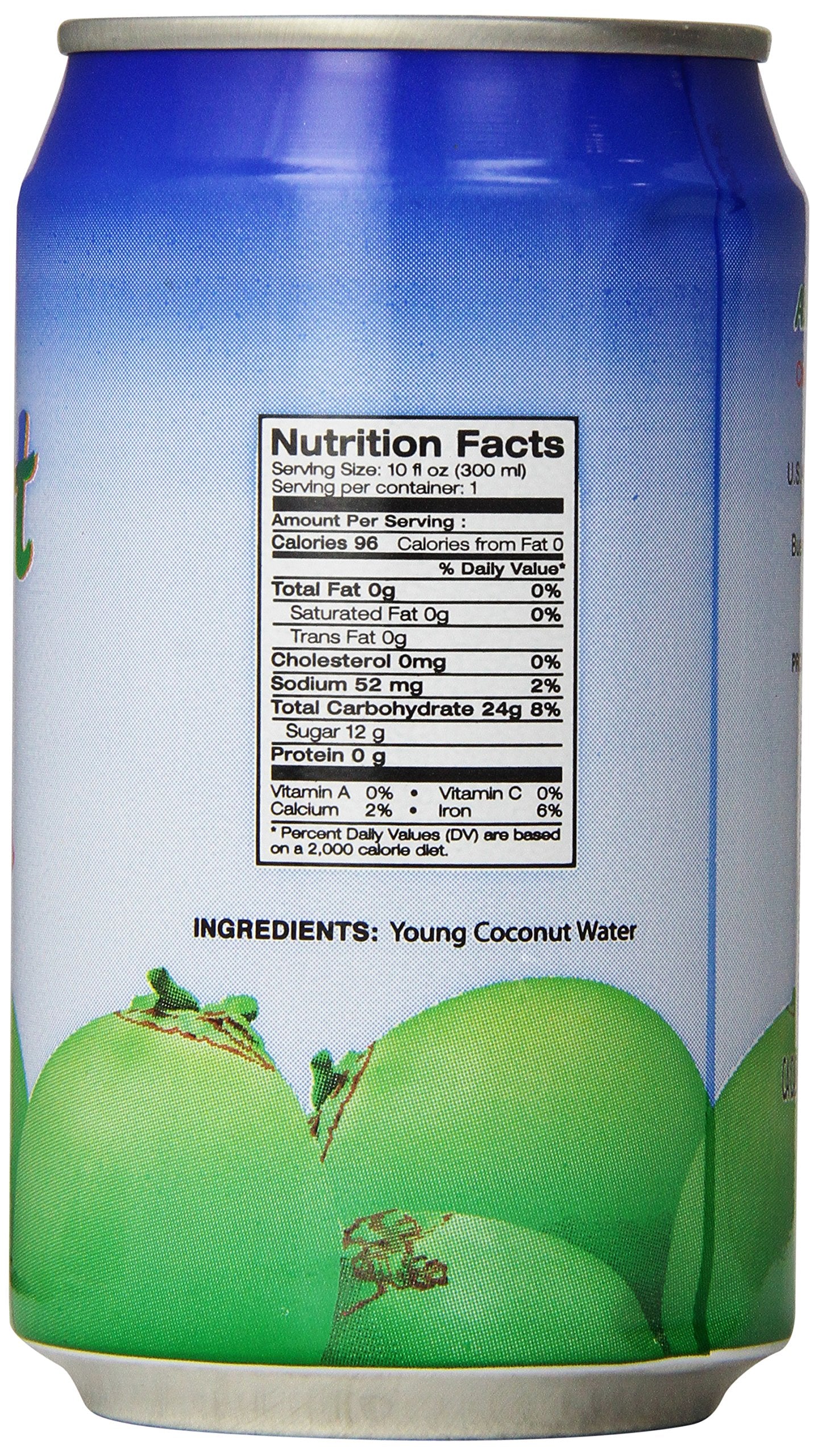 Amy & Brian bottle closeup label highlighting non-GMO and never-from-concentrate benefits