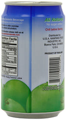 Amy & Brian bottle next to a hand to show 10 fl oz single-serve portability