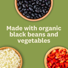 Amy's label detail with organic ingredients list, clear ingredient transparency