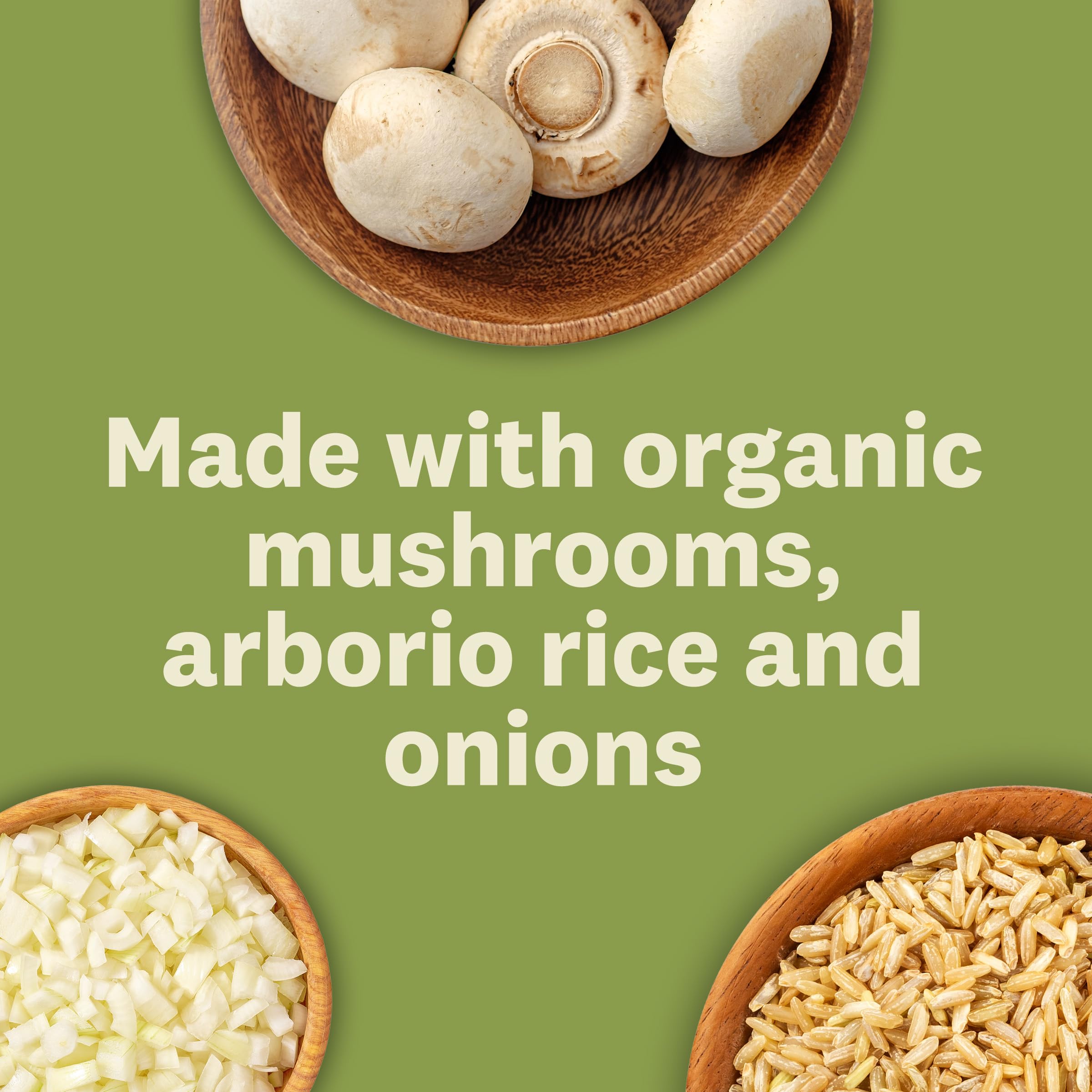 Creamy mushroom bisque poured into a bowl offering a quick comforting meal