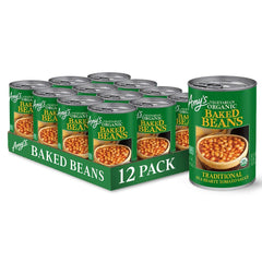 Amy's front can photo showing organic label and convenient pantry benefit