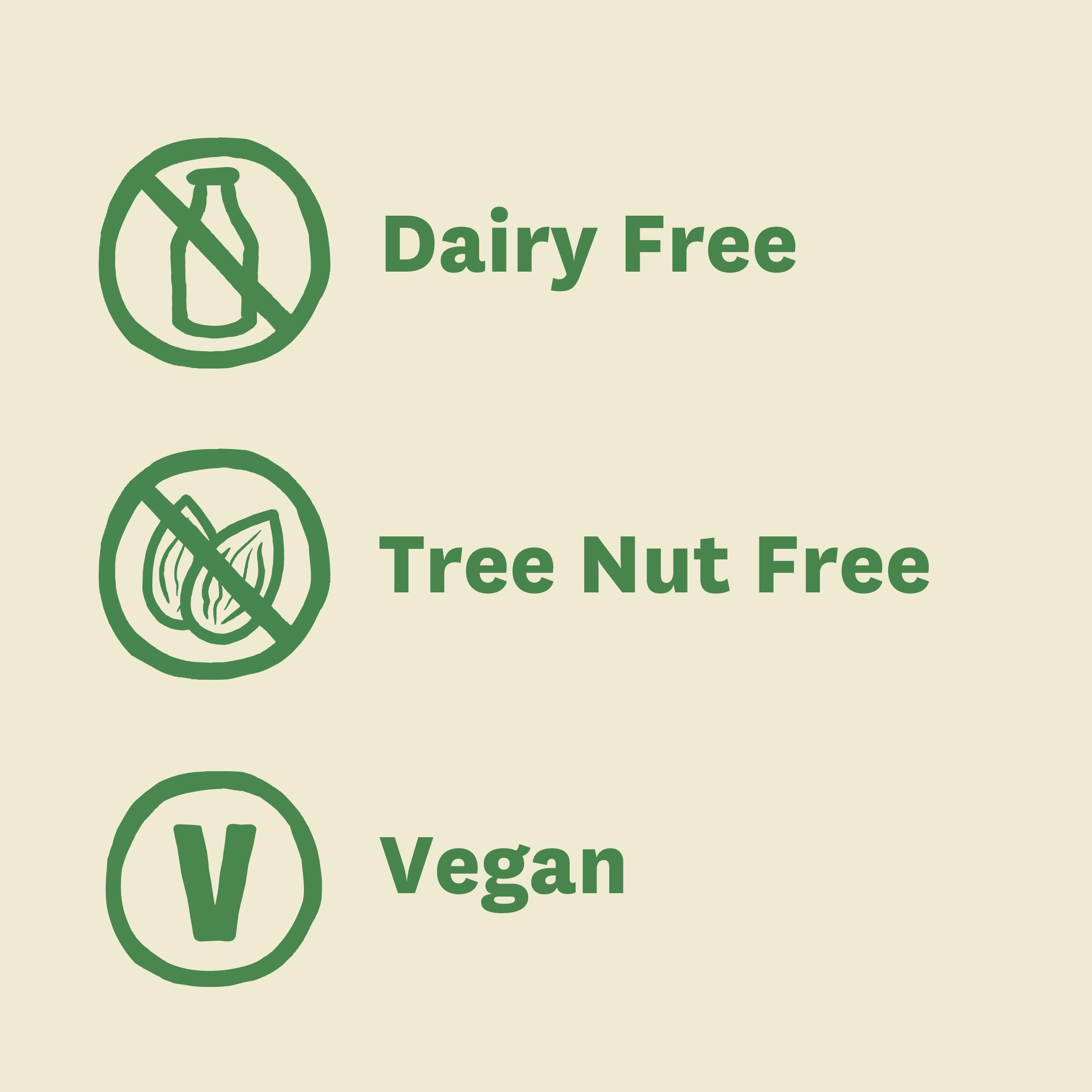 Amy's nutrition label and ingredients indicating organic, vegan attributes