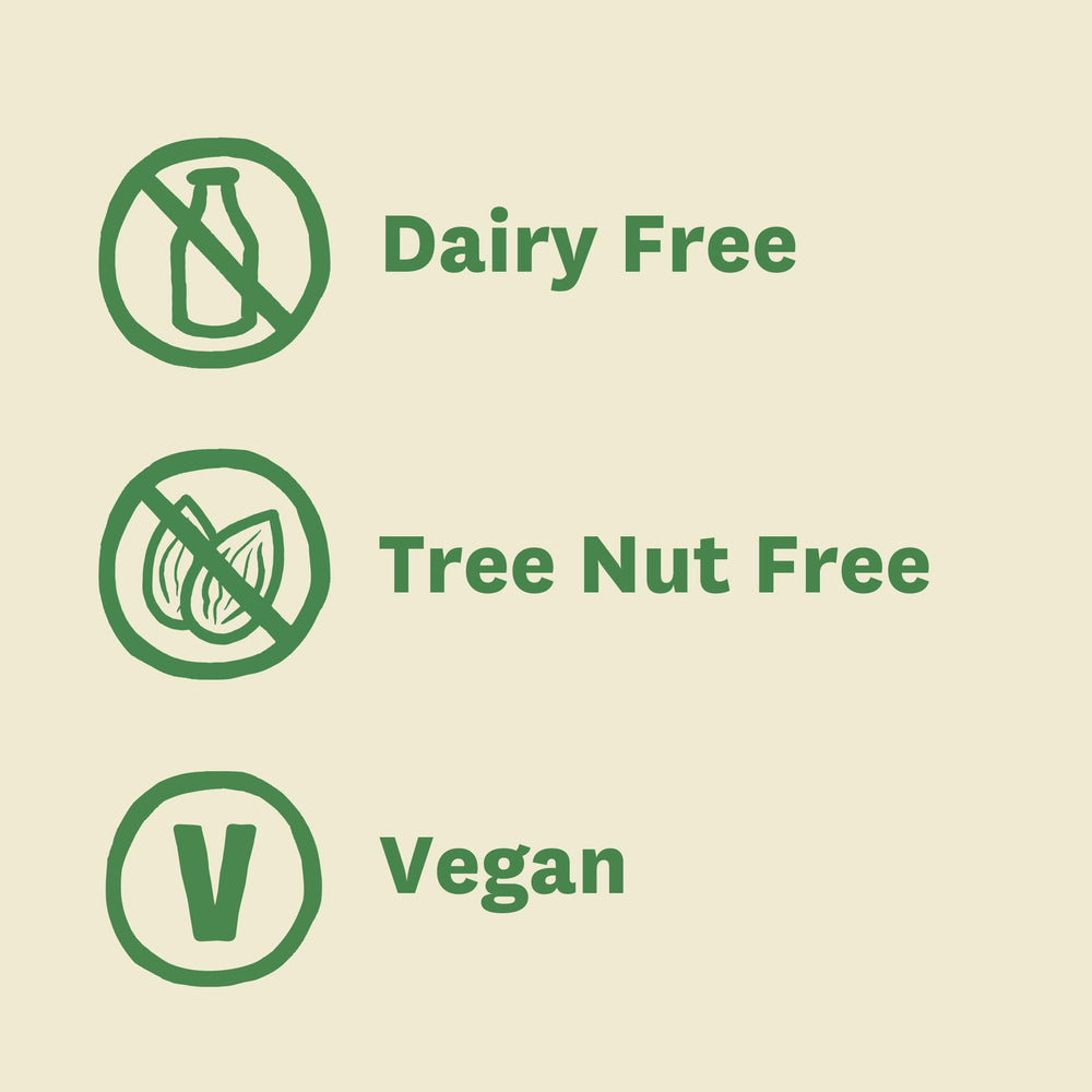 Amy's nutrition label and ingredients indicating organic, vegan attributes