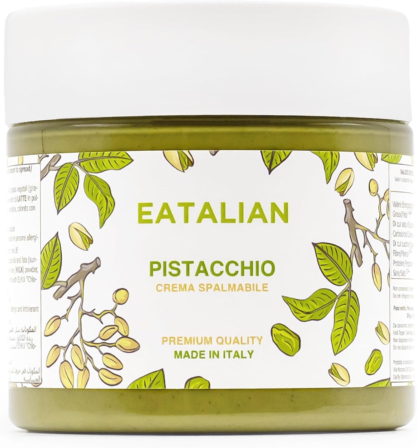 AMZ BETTER EATALIAN front jar showing clean packaging and premium look