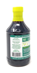Ancient Infusions close-up label highlighting safrole-free extract and clarity