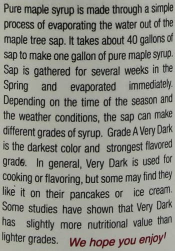Anderson's very dark syrup close-up texture highlighting deep amber richness