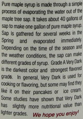 Anderson's very dark syrup close-up texture highlighting deep amber richness