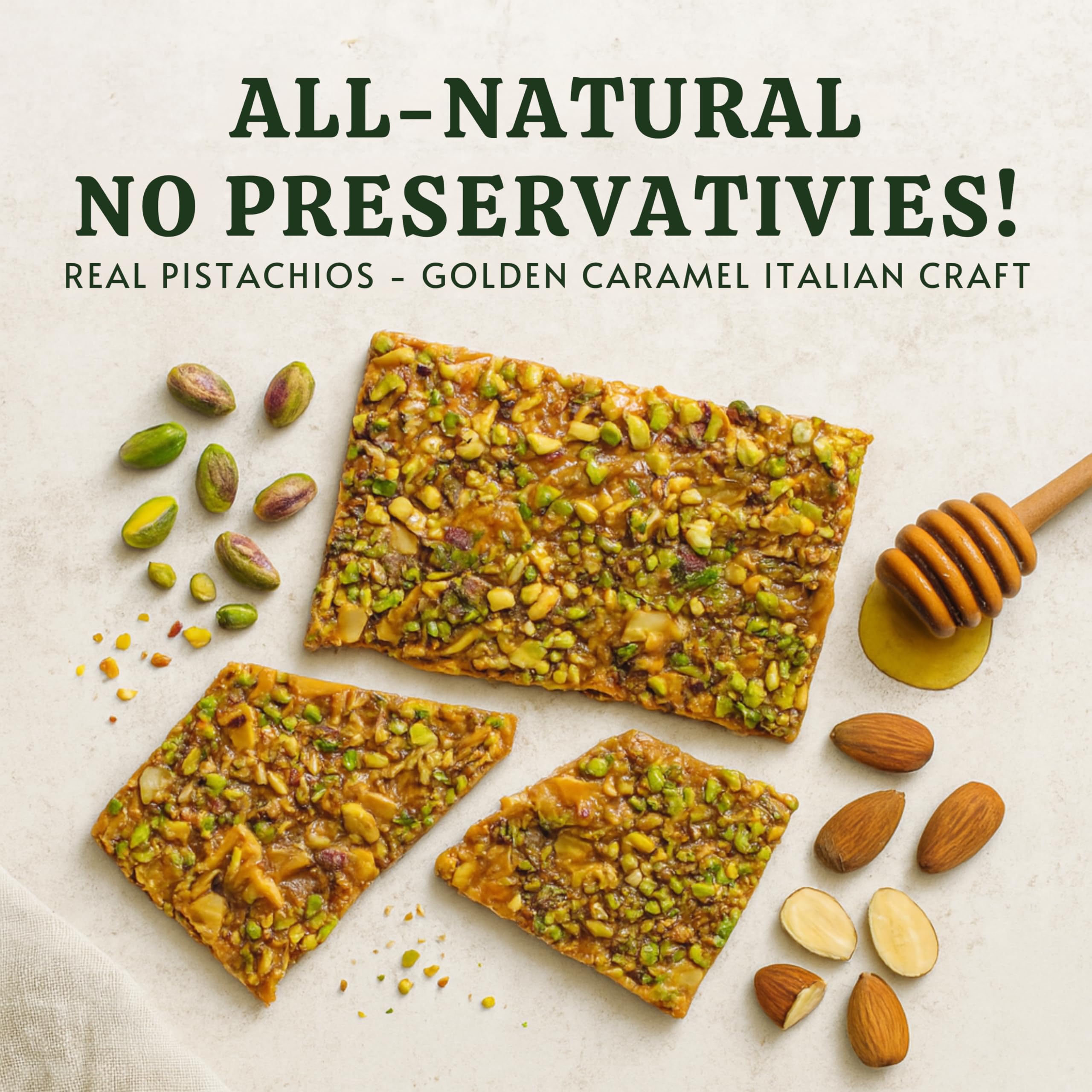 ANDY ANAND CHOCOLATIER brittle close-up highlighting glossy caramelized snap