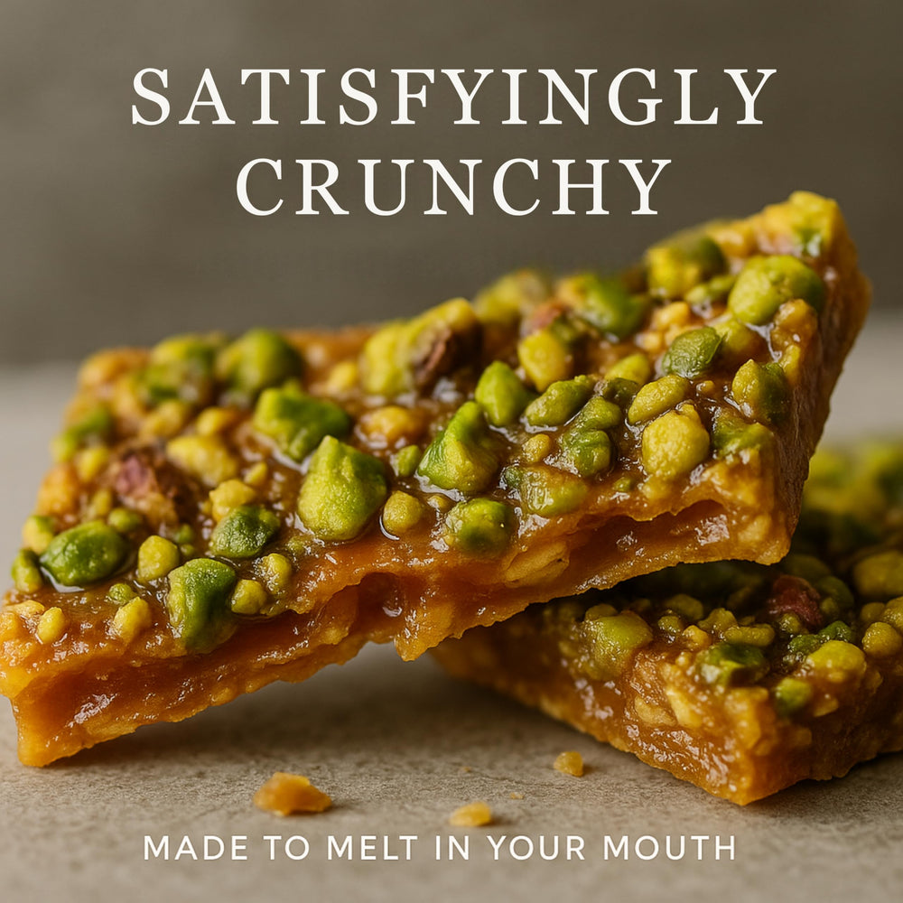 ANDY ANAND CHOCOLATIER brittle served with coffee for delightful pairing