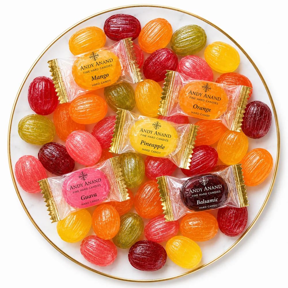 Andy Anand close-up of candy disc texture highlighting natural flavors benefit