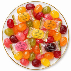 Andy Anand close-up of candy disc texture highlighting natural flavors benefit