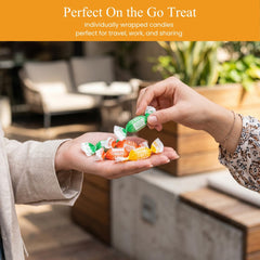 Andy Anand individually wrapped candy piece for portion control and travel