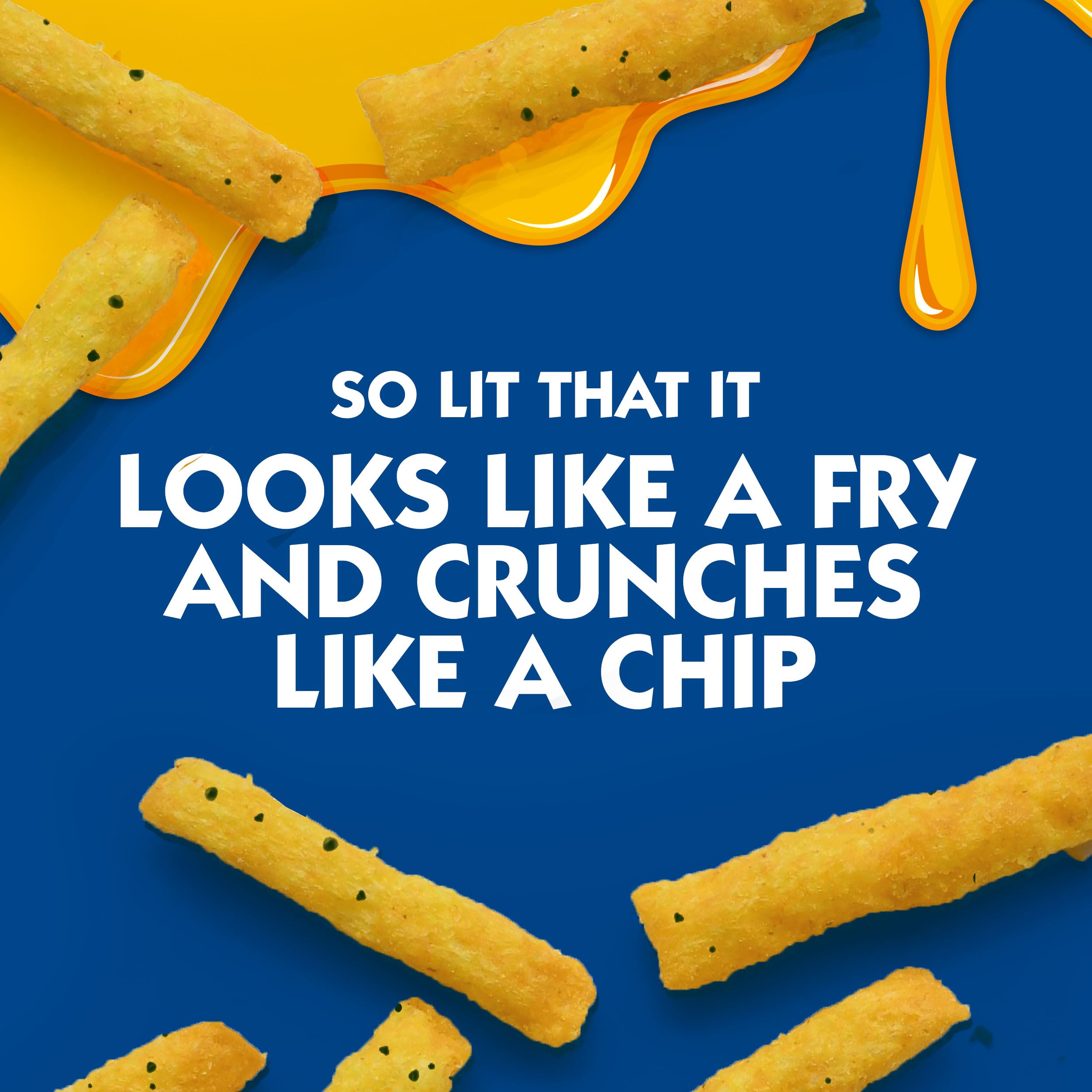 Andy Capp's bowl serving of Cheddar Fries ready to snack, convenient portion for gatherings
