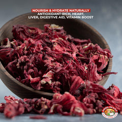 Angel Brand simmering hibiscus syrup being strained, useful for cocktails and desserts