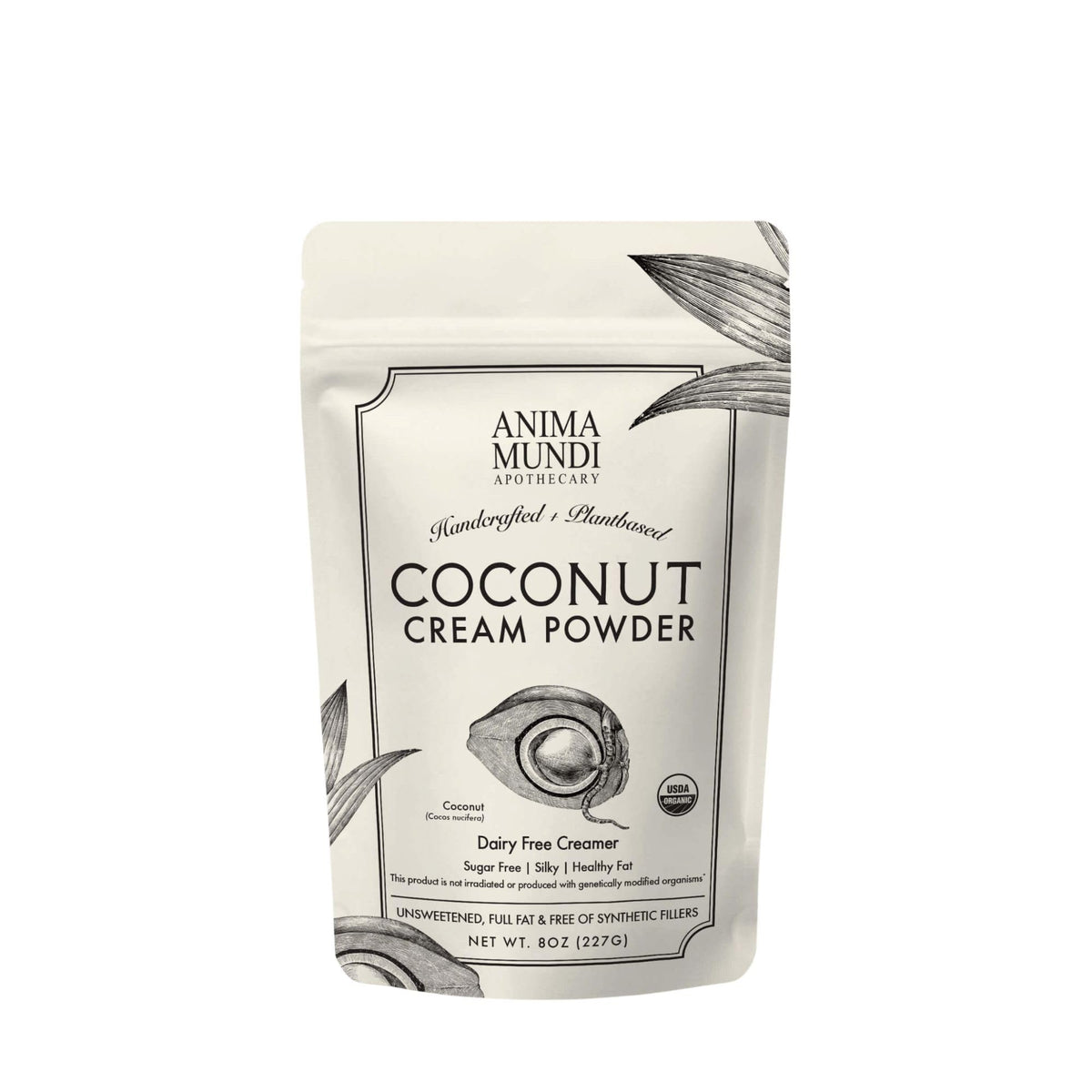 Anima Mundi Apothecary front jar showing label and 8oz size, highlighting convenience