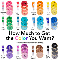 Ann Clark colors in small bowls illustrating vibrant pigments for mixing benefit