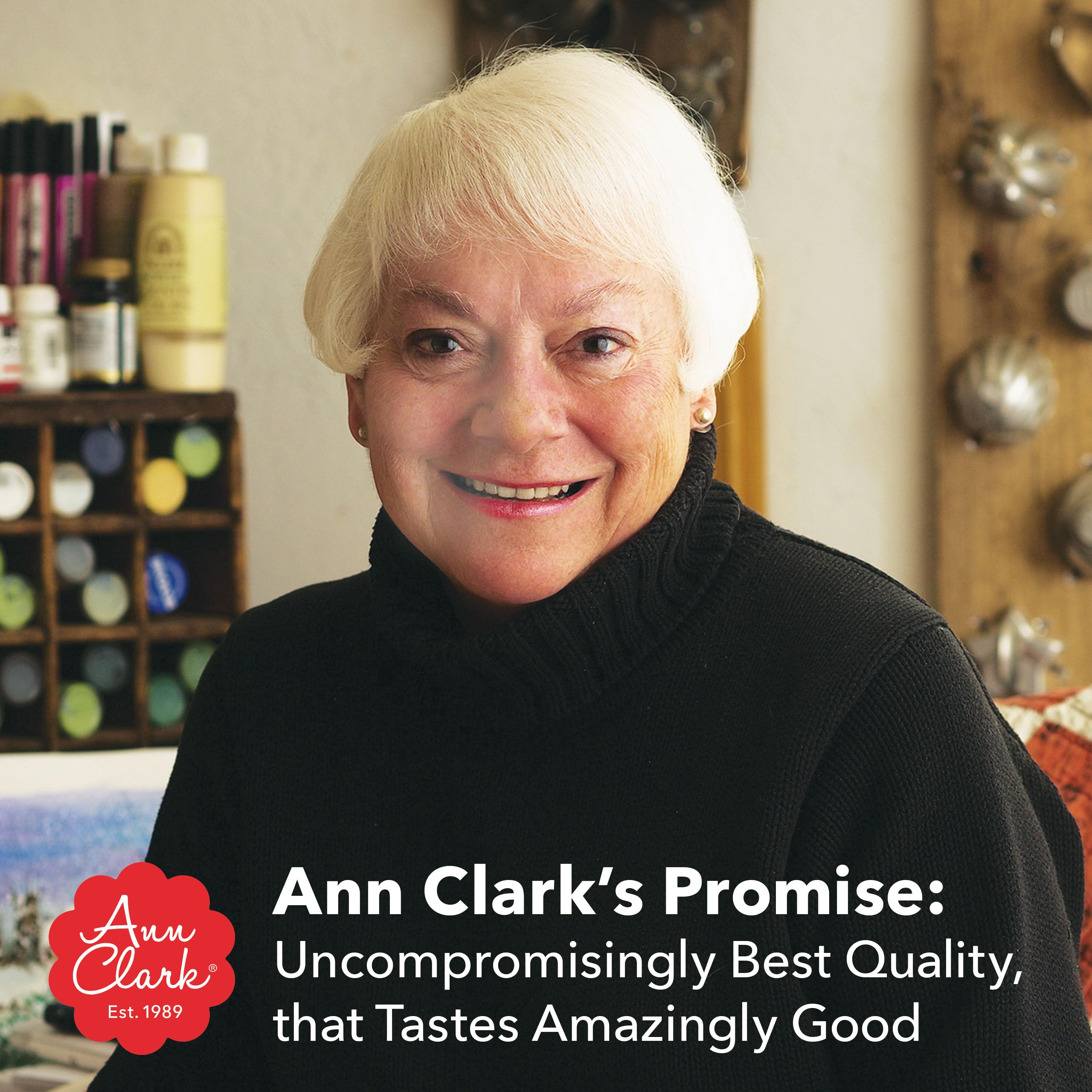 Ann Clark crepe on a plate with fork showing serving size and family-friendly portion
