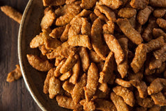 Anna and Sarah close-up of crunchy texture highlighting crispness benefit