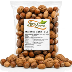 Anna and Sarah front packaging showing 32 oz bag and premium mix benefit