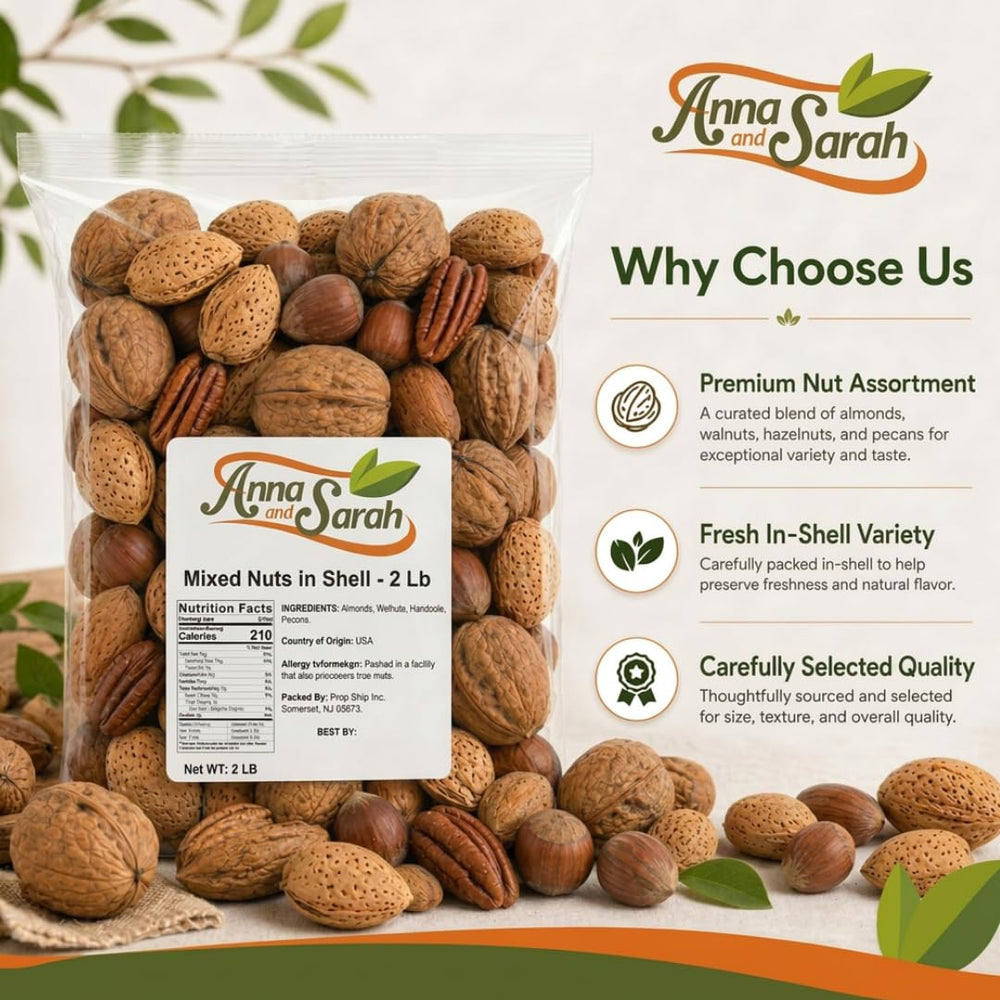 Anna and Sarah label and kosher certification showing trusted quality benefit