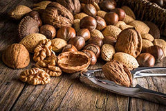 Anna and Sarah pecan detail showing large pecans and crunchy appeal