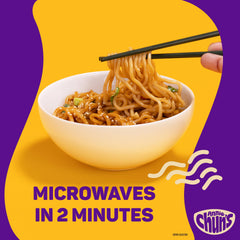 Annie Chun's bowl ready for microwave demonstrating quick convenience