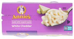 Annie's Homegrown open box and contents showing individual pasta and cheese packet convenience
