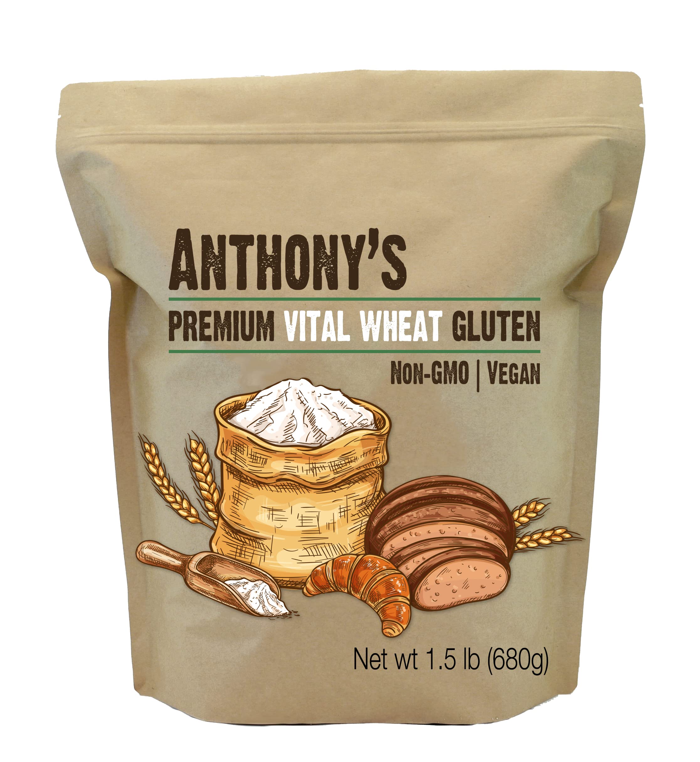 Anthony's front packaging view showing product and labeling for quick recognition