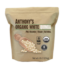 Anthony's 4 lb bag front packaging showing branding and organic label benefit