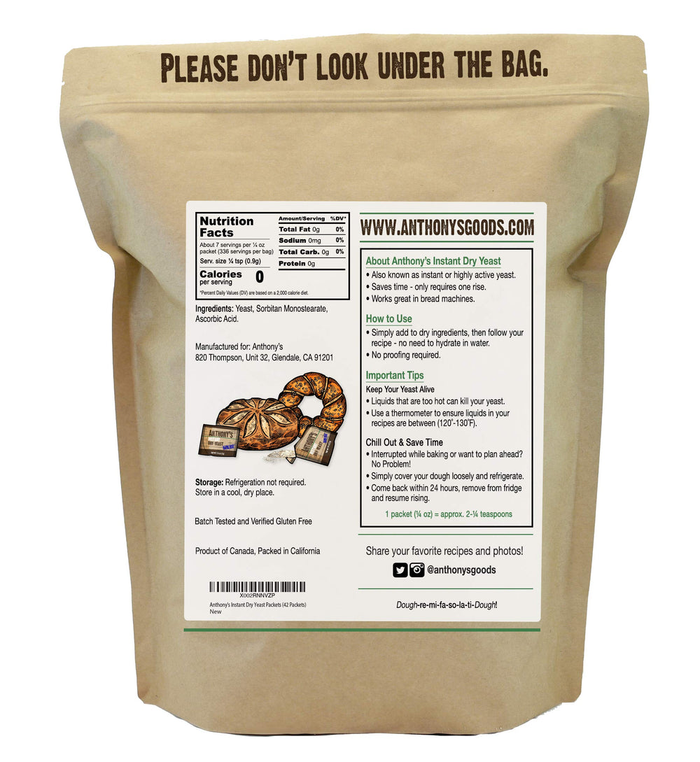 Anthony's close-up of a single sealed packet highlighting easy portioning
