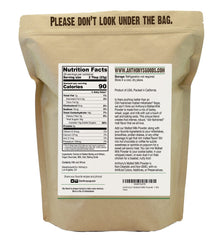 Anthony's powder close-up texture highlighting fine malted grain for smooth mixing
