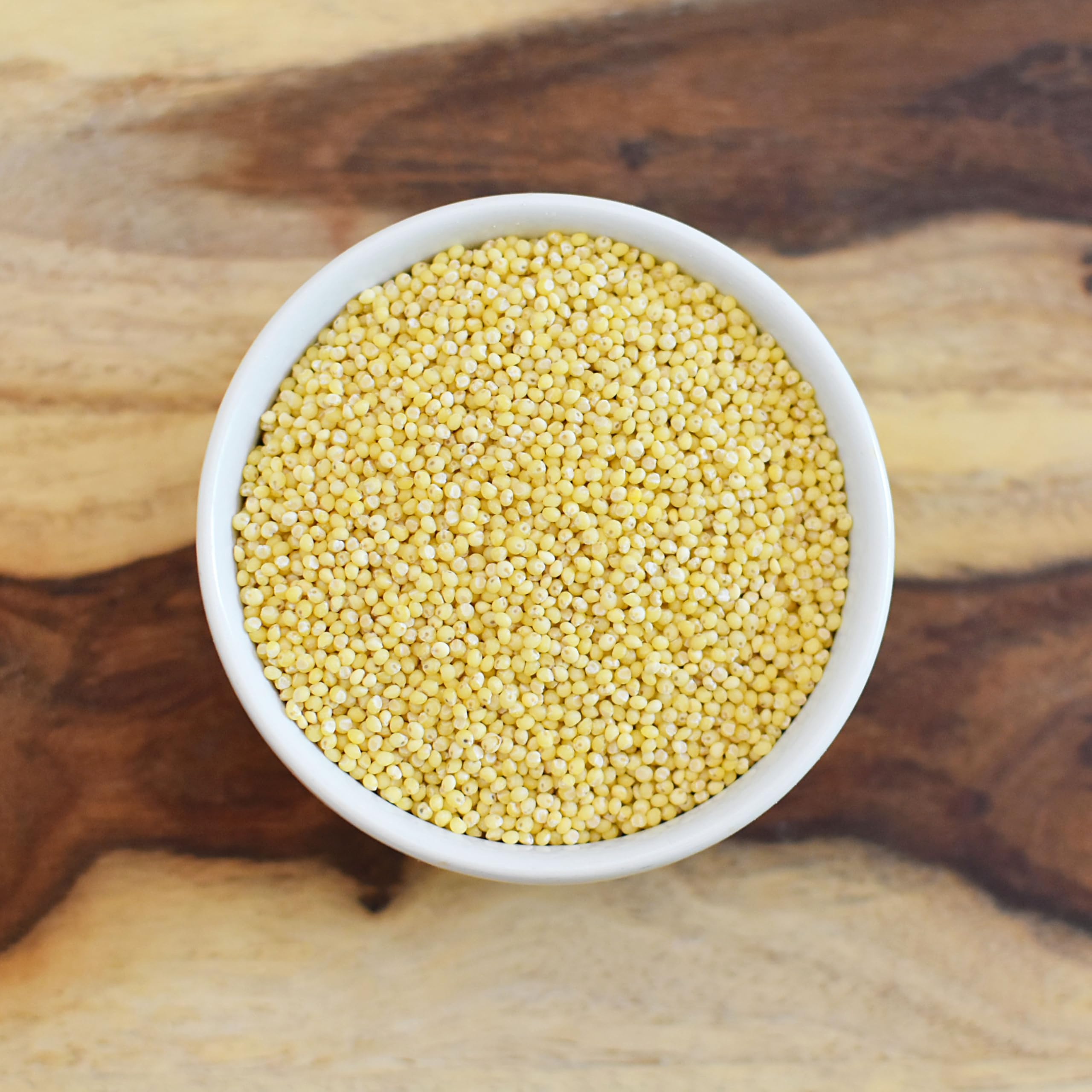 Anthony's millet tossed in a vegetable salad showing versatility and flavor