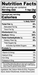 Anthony's curing salt mixed in brine with meat demonstrating safe measured curing benefit